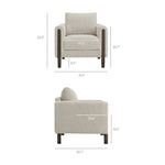 Hawken Boucle Fabric Accent Armchair by Modway