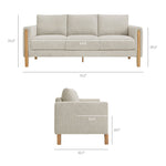 Hawken Boucle Fabric Sofa by Modway