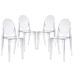 Casper Dining Chairs Set of 4 by Modway