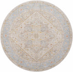 Ehan Cream Thick Luxe Oushak Rug