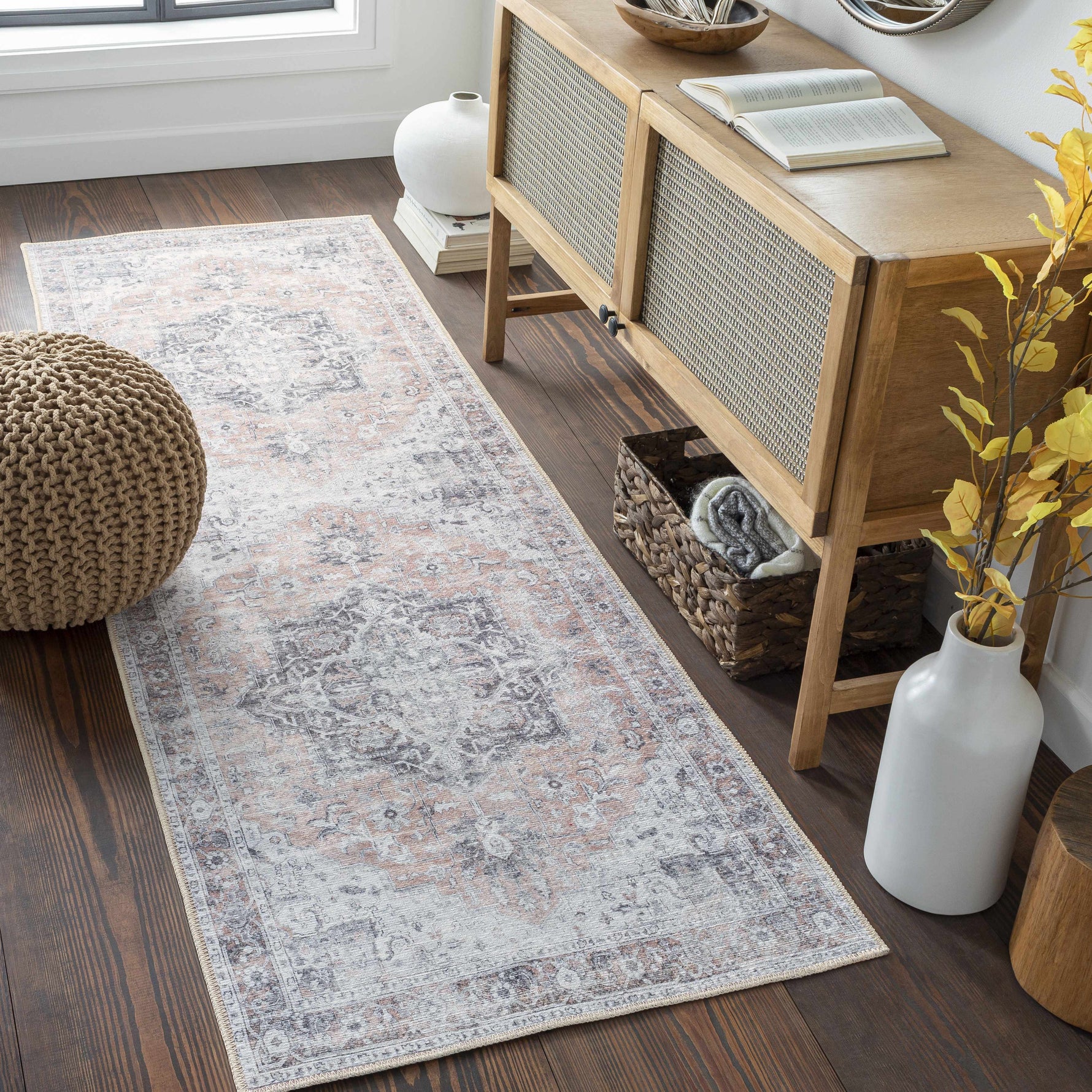 Fatih Tumble Dry Washable Rug