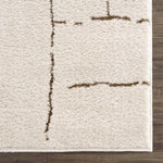 Koume Ivory & Brown Area Rug