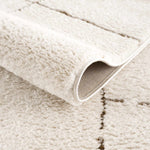 Koume Ivory & Brown Area Rug