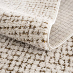 Keita Cream & Brown Area Rug