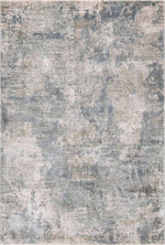 Fallin Gray Thick Luxe Abstract Striped Rug