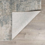 Fallin Gray Thick Luxe Abstract Striped Rug