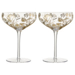 Trevi Champagne Coupe, Cocktail Glassware, Set of 2