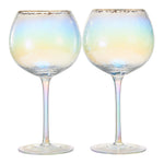 Dulce Stemmed Wine Glassware, Set of 2