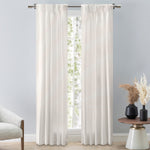 Grassclothâ€¯Premium Sheen Pinch Pleat W Back Tab Curtain Pair