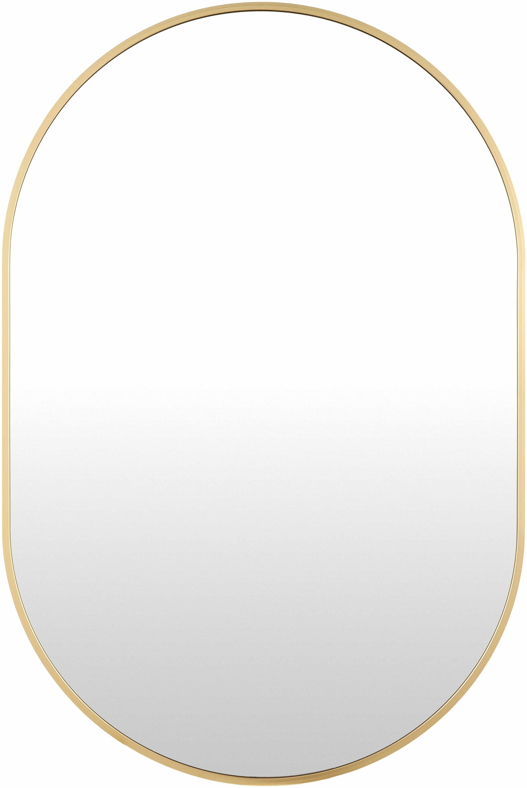 Hagenburg Gold Iron Frame Mirror