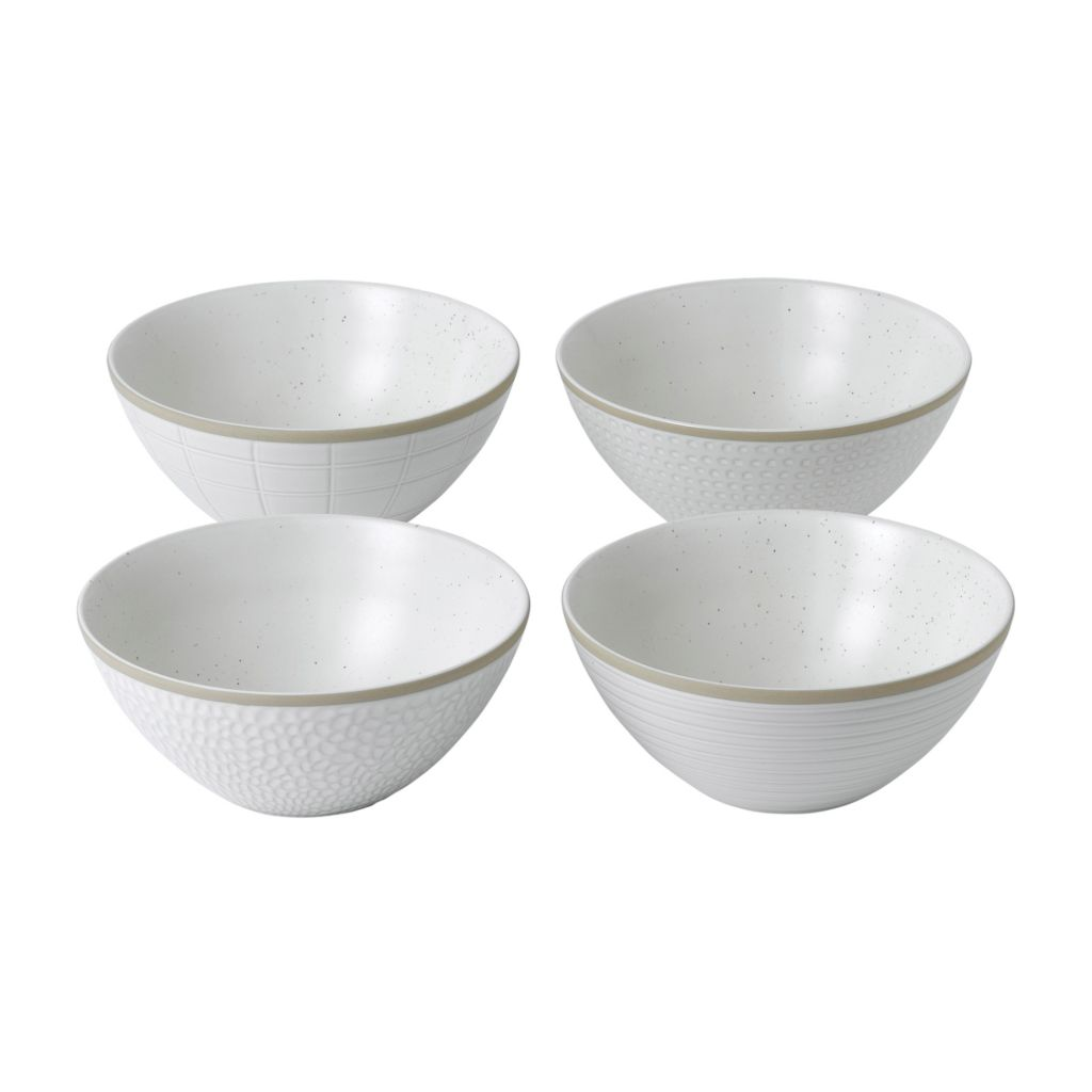 Royal Doulton Gordon Ramsay 6" Set of 4 White Bowls