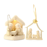Snowbabies Hand-Painted Porcelain Figurine & Ornament Nativity Bundle