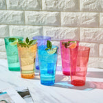 Madrid Acrylic Highball Glassware, Set of 6
