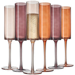 Venus Champagne Flute Glassware, Set of 6