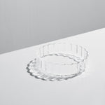 Flower Plate Glassware, Set of 2