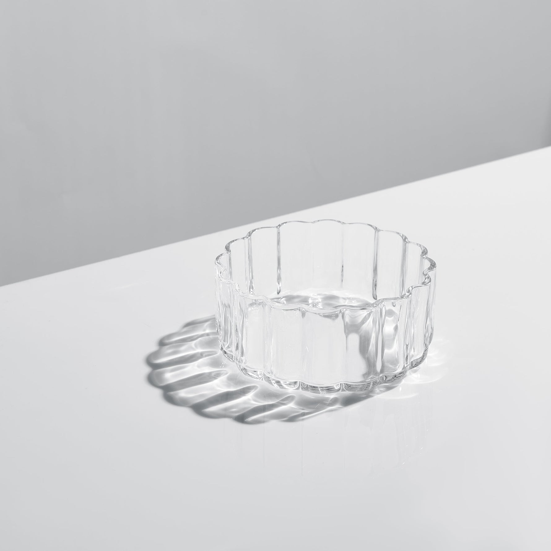 Flower Bowl Glassware, Set of 2