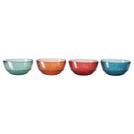 Tonal Hobnail Bowl Glassware, Set of 4