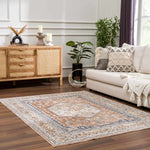 Gael Rust Boutique Washable Rug - Clearance