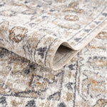 Hiti Cream Flat Pile Washable Rug