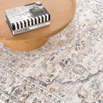 Hiti Cream Flat Pile Washable Rug