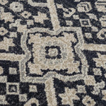 Cabacungan Cream & Gray Washable Area Rug - Clearance