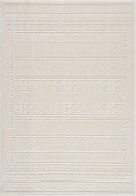 Bahar Cream Washable Area Rug