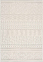 Drago White Washable Area Rug
