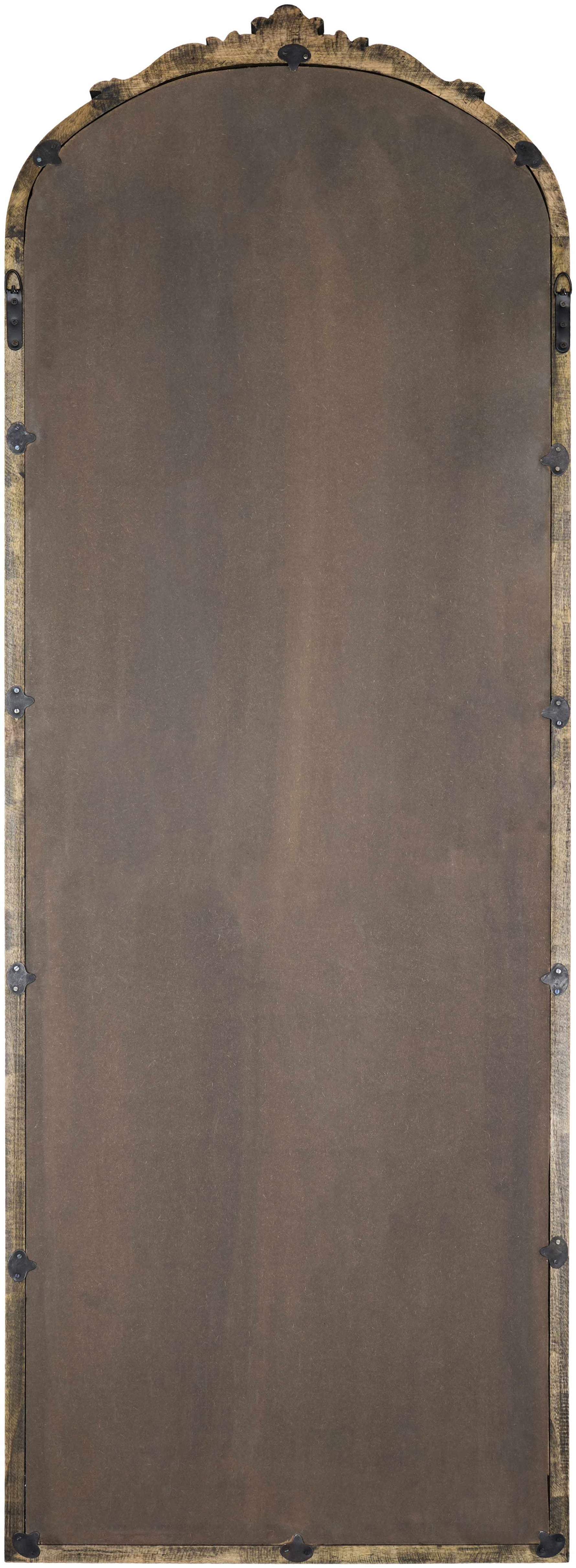 Leutesdorf Dark Red Full Length Mirror