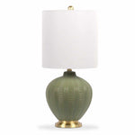 McMurray Green Textured Table Lamp - Clearance