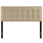Lily Upholstered Fabric Queen Headboard by Modway