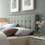 Lily Upholstered Fabric Queen Headboard by Modway