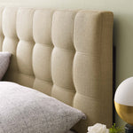 Lily Upholstered Fabric King Headboard by Modway