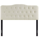 Annabel Upholstered Fabric Queen Headboard by Modway