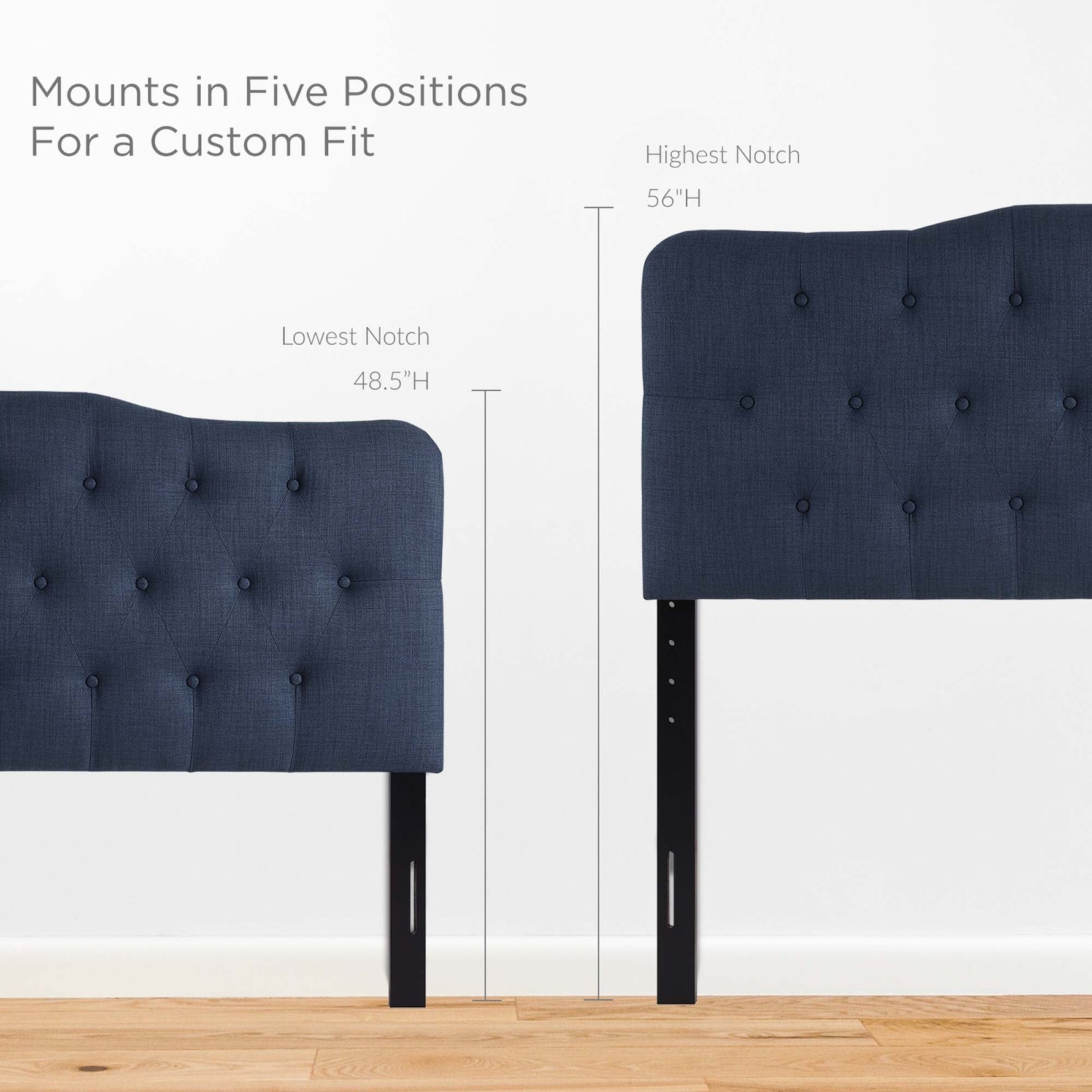 Annabel Upholstered Fabric Queen Headboard by Modway