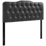 Annabel Upholstered Vinyl Queen Headboard by Modway