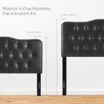 Annabel Upholstered Vinyl Queen Headboard by Modway
