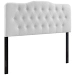 Annabel Upholstered Vinyl Queen Headboard by Modway
