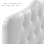 Annabel Upholstered Vinyl Full Headboard by Modway