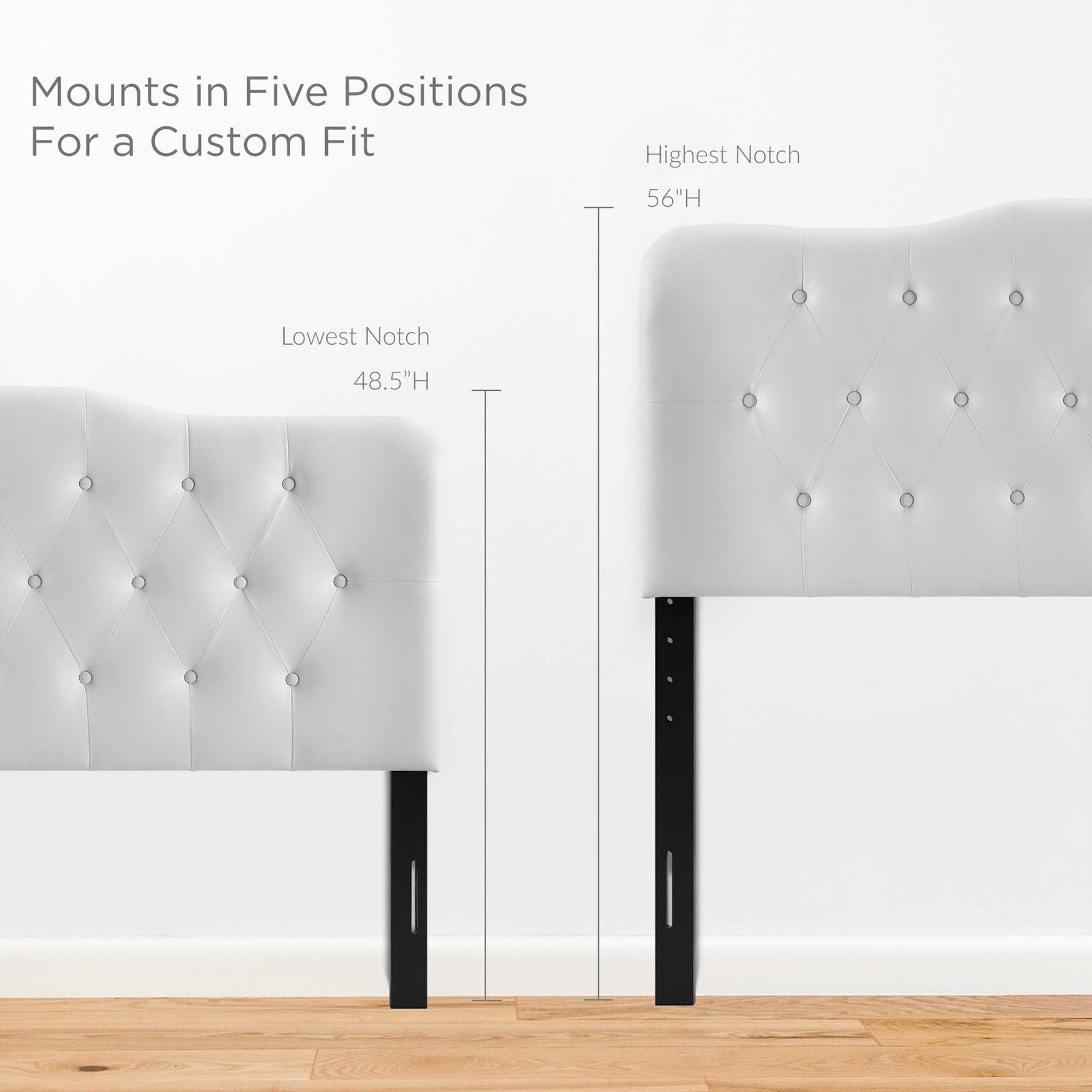 Annabel Upholstered Vinyl Full Headboard by Modway