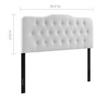 Annabel Upholstered Vinyl King Headboard by Modway