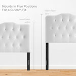 Annabel Upholstered Vinyl Twin Headboard by Modway