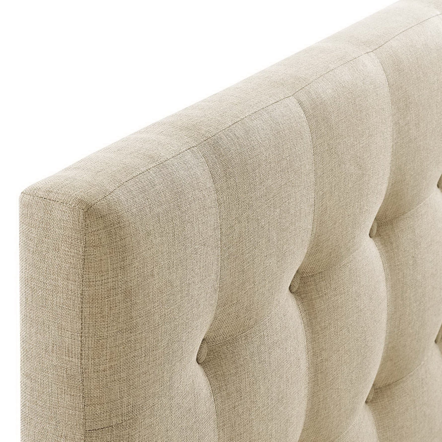 Emily Upholstered Fabric Queen Headboard by Modway