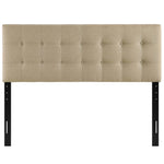 Emily Upholstered Fabric Queen Headboard by Modway