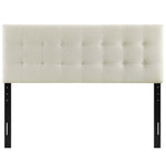 Emily Upholstered Fabric Queen Headboard by Modway