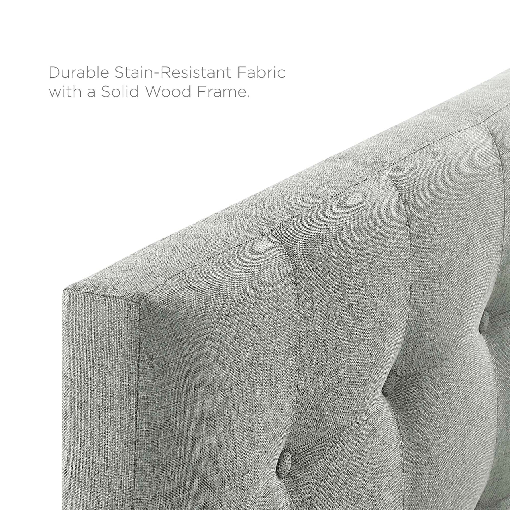 Emily Upholstered Fabric Full Headboard by Modway