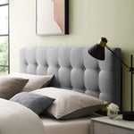 Emily Upholstered Fabric Full Headboard by Modway