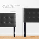 Emily Upholstered Vinyl Full Headboard by Modway