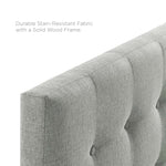 Emily Upholstered Fabric King Headboard by Modway