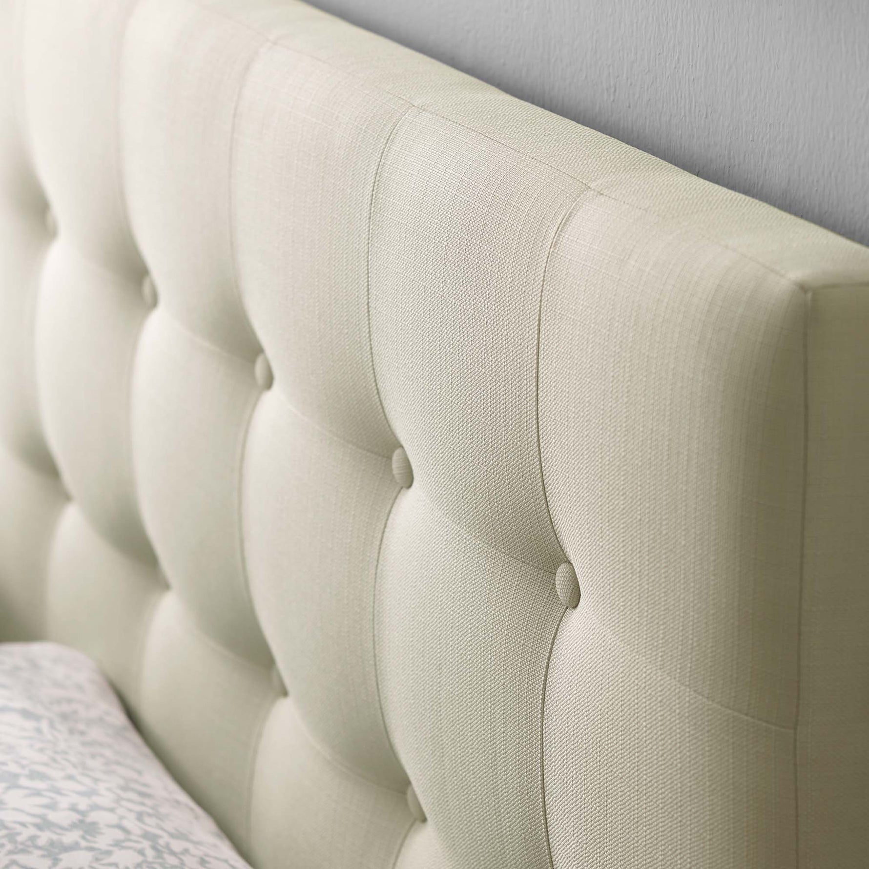 Emily Upholstered Fabric King Headboard by Modway