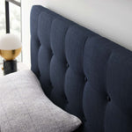 Emily Upholstered Fabric King Headboard by Modway